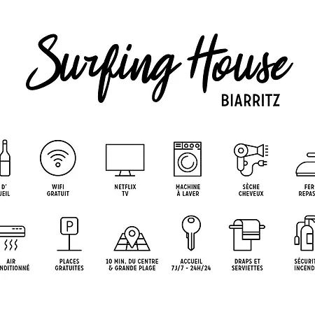 Surfing-house * Biarriz